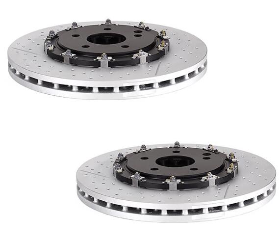 Brembo Brake Pads and Rotors Kit - Front and Rear (340mm/300mm) (Low-Met)